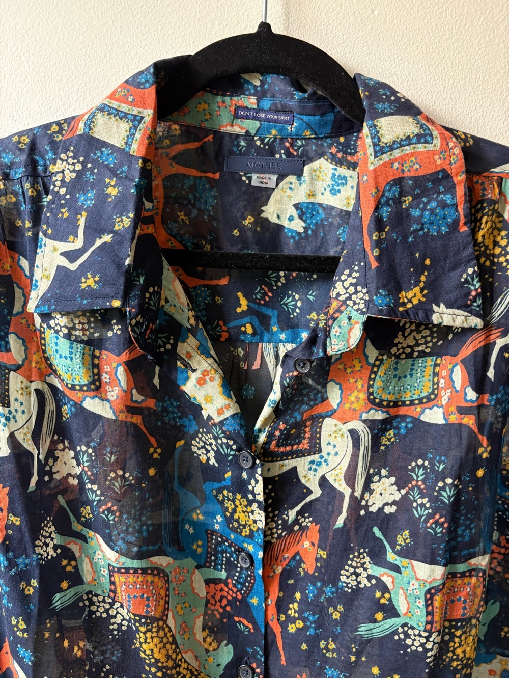 Mother The Veil Button Down M - Picture 3 of 6